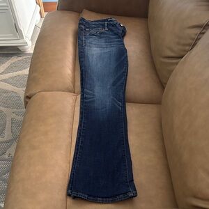 American Eagle Outfitters Dark Blue skinny kick Jeans